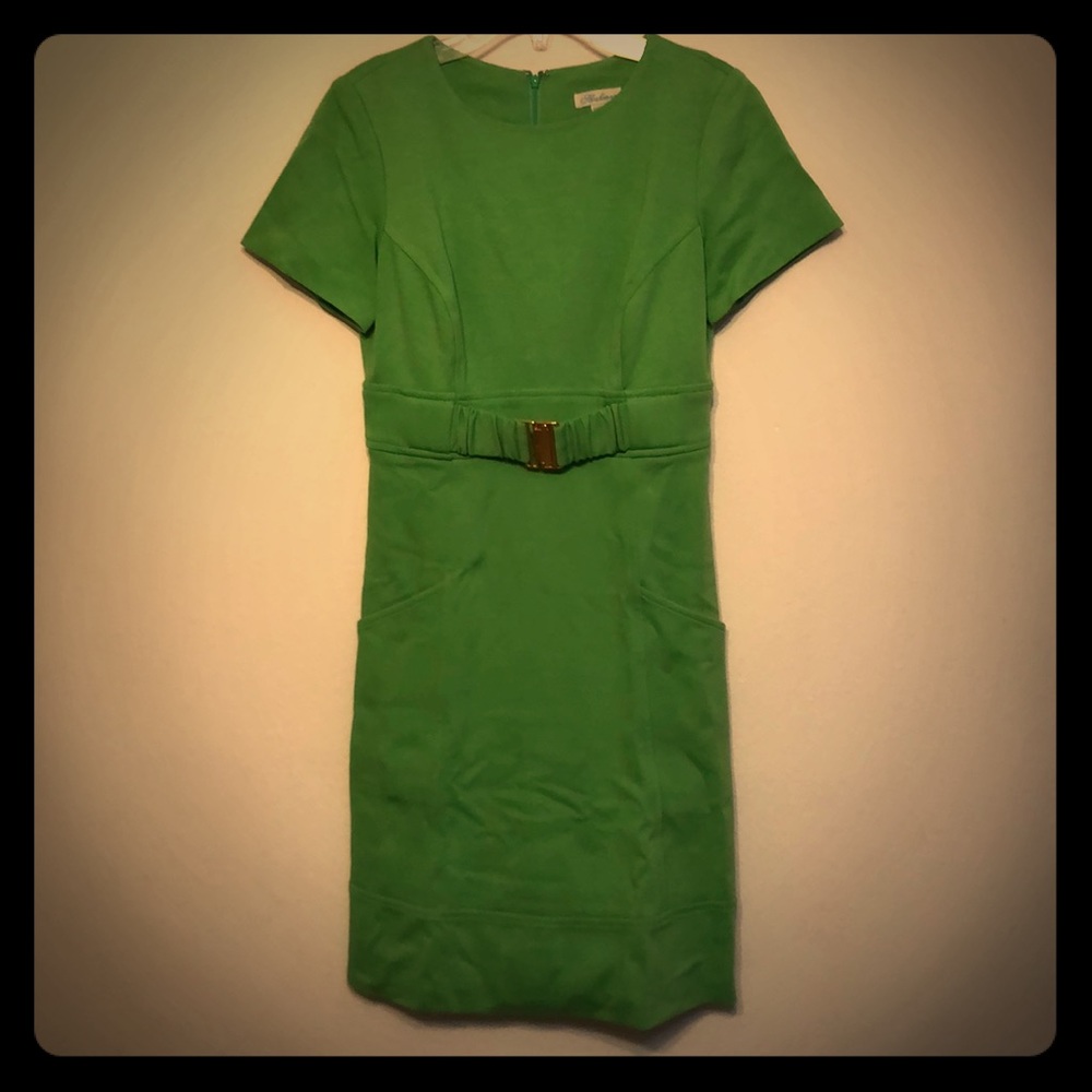 Green Dress with Pockets